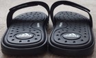2x Adidas Performance Adissage SC Sandals size 10 + 11 Black/White + Black/slime — photo 9