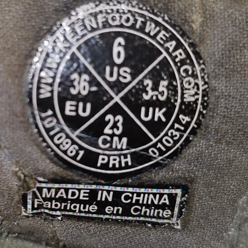 Sandalias deportivas de camping Keen Whisper verde oliva para mujer talla 6 EE. UU. Foto 2 de 4