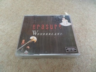 CD DOUBLE ALBUM DVD ERASURE WONDERLAND
