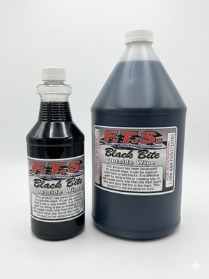 RACING GO KART TIRE PREP FTS Black Bite Dirt Track Racing