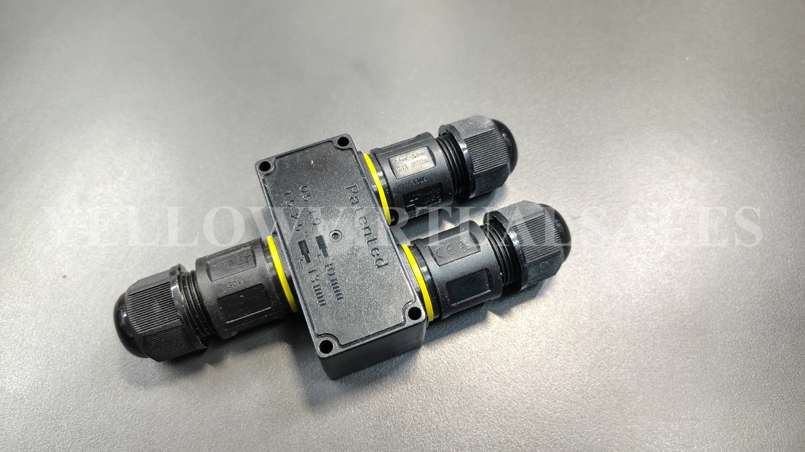 3-Way 3-PIN Waterproof Cable Connector