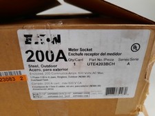 Eaton UTE4203BCH Meter Sockets