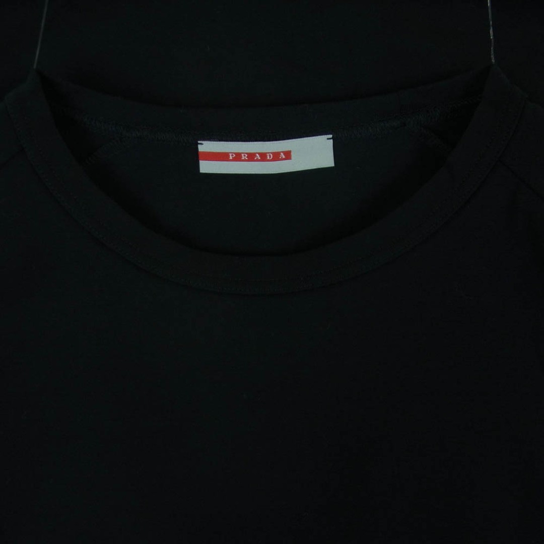 PRADA SPORTS Back Zip Pocket Long Sleeve T-shirt Top Black M Used LIFE-0 thumbnail 3