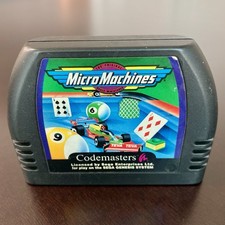 Micro Machines (Sega Genesis, 1993) tested and working