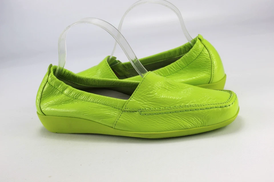 Vitaform Gr.39 Damen Komfort Ballerinas Slipper Loafers Leder Grün WIE NEU P 122 - Bild 1 von 4
