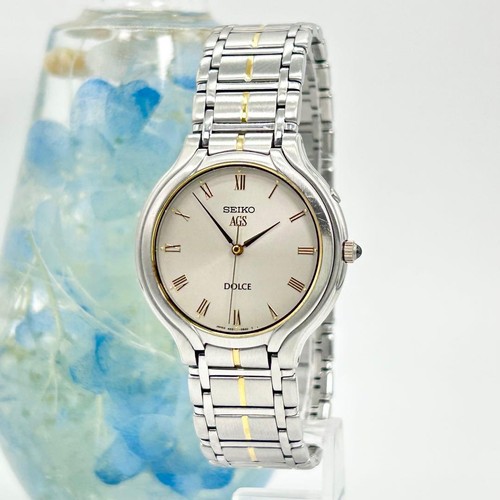 Seiko Dolce AGS Automatic Watch Vintage Mens Dress Timepiece Classic