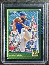 JAKE ARRIETA 2025 PANINI DONRUSS BASEBALL #11 BLACK 1/1 CUBS
