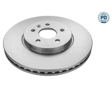 2 pieces brake disc Meyle 6155210017/PD front axle for Opel