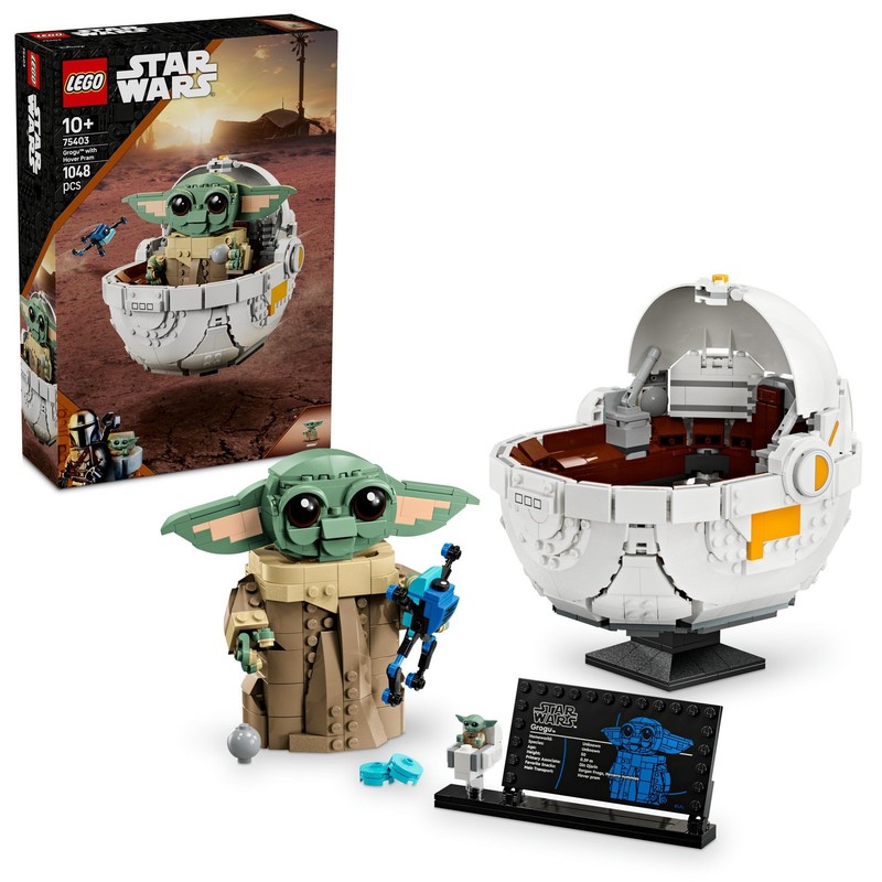 LEGO Star Wars Grogu on a Hoverplane (TM)  75403