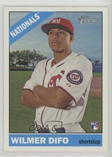 2015 Topps Heritage High Number Wilmer Difo #682 y5m