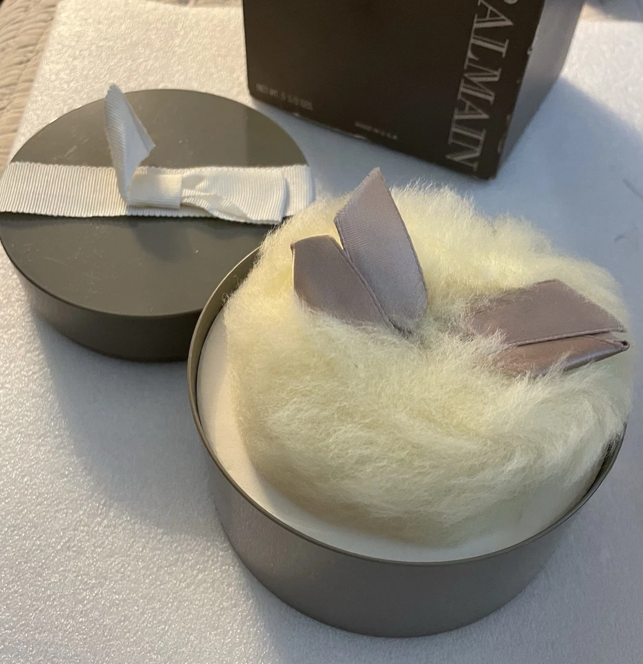 Polvo para polvo Balmain Jolie Madame nuevo en paquete vintage 5,5 OZ caja original sellada Foto 2 de 4