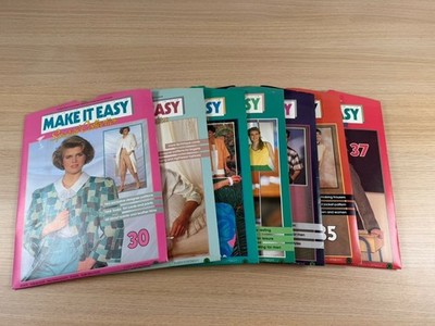 Make It Easy Special Collection Marshall Cavendish Schnittmuster 30-37 80er Jahre