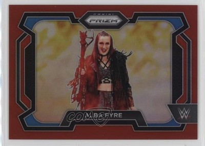 2024 Panini Prizm WWE Red Prizm 43/299 Alba Fyre #34 1co7