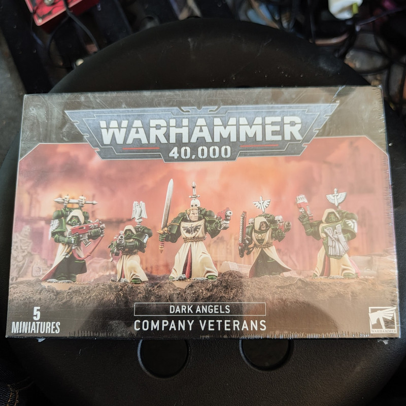 Citadel Miniatures Warhammer 40,000 Dark Angels Company Veterans 5 Minis