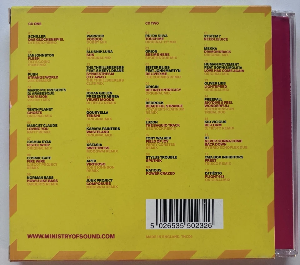 TRANCE NATION 2001 | Ferry Corsten System F |  Ministry of Sound  | 2 CD | - Bild 2 von 4