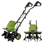 Elektro Motorhacke Gartenfräse Bodenhacke Breite 45cm Tief 22cm 1500W 24 Messer