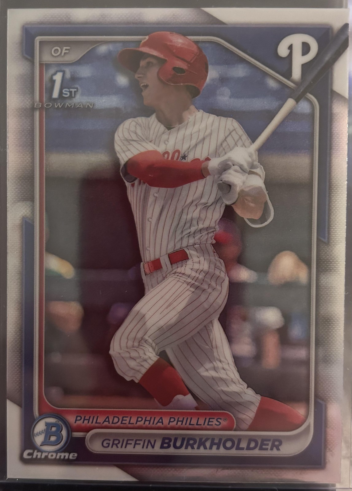 2024 Bowman Draft #BDC-60 Griffin Burkholder Chrome
