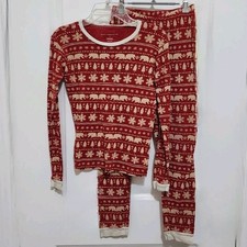 Burt's Bees Boys 12 Organic CottonPolar Bear Print 2 Pc Pajamas