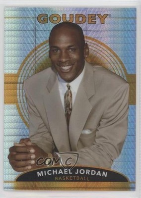 2022 Goodwin Champions Goudey Platinum Orange Prism /499 Michael Jordan HOF 6kv