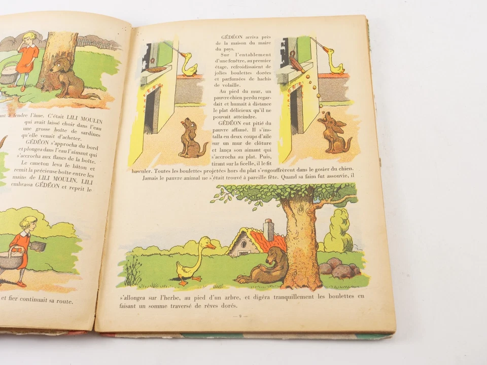 Gedeon Alfred et Roudoudou Benjamin Rabier librairie Garnier 1950 - Photo 4/4