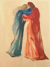 Salvador DALI: Purgatory 29, Original Engraving, Divine Comedy, 1960