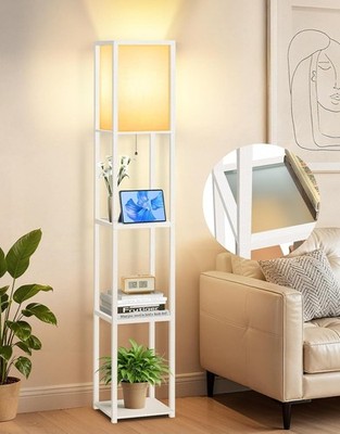 OUTON Stehlampe Glasböden, 3000K-6000K einstellbare Farbtemperaturen (6E)