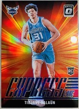 2024-25 Donruss Optic Tidjane Salün RC Express Lane Purple Prizm #8 Charlotte
