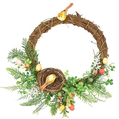 Simulation Ei Nest Design Garland Anhänger Ostern Blumenkranz Partyversorgung