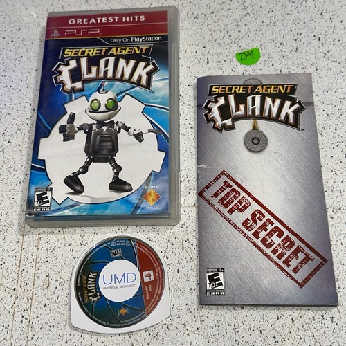 Secret Agent Clank - Sony PSP - Complete - CIB - Tested 23A1