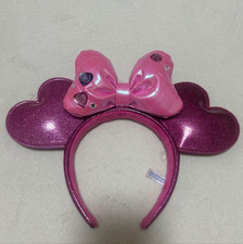 Tokyo Disneyland Minnie Heart Ears Headband Pink Pal-Palooza Funderland Limited