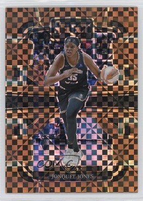 2024 Panini Select WNBA Concourse Bronze Checker Prizm 2/49 Jonquel Jones 3d3
