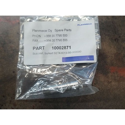 PLANMECA 10002871 Bolt Inlet, Burkert SET4-6013-BB-000000 | eBay