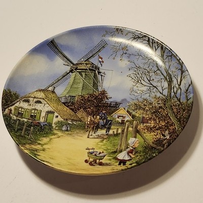 Delftware from the Ter Steege Collection, Hand-Decorated Plate, Holland