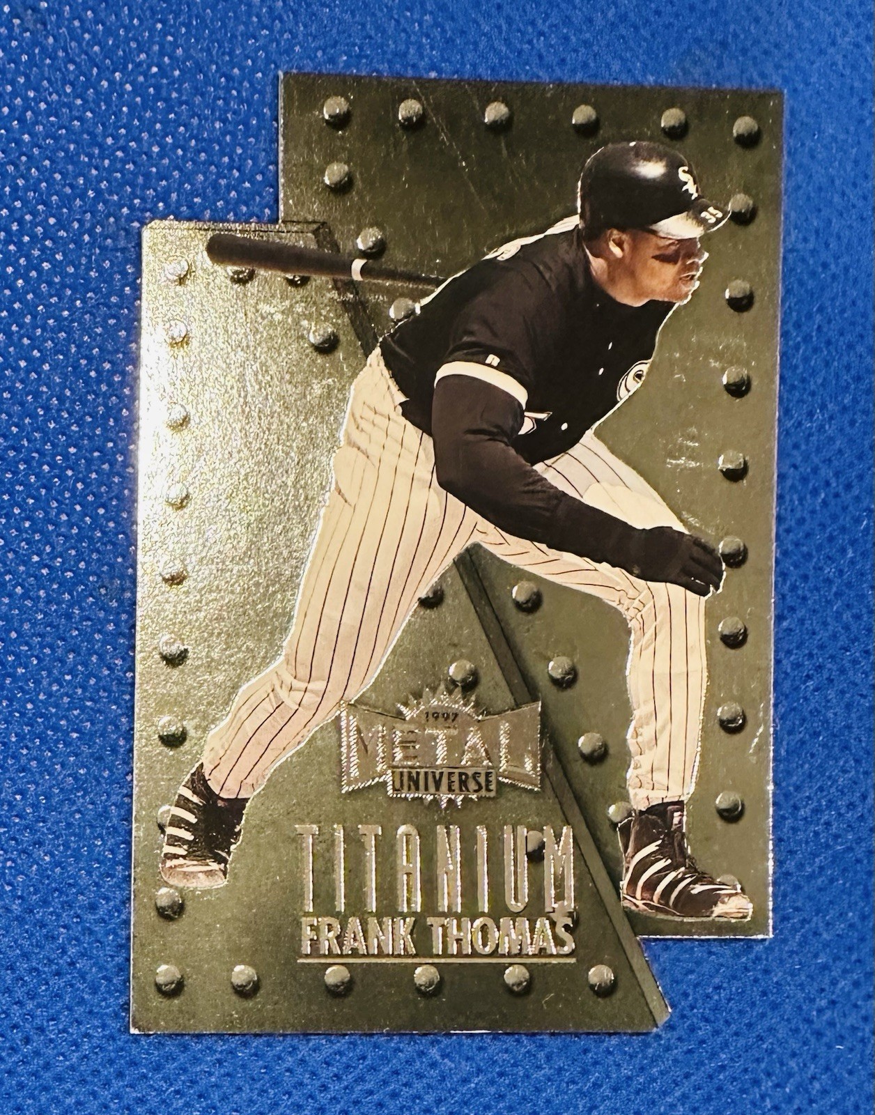 1997 Skybox Metal Universe - Titanium Frank Thomas #10
