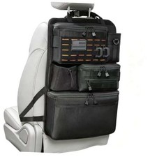 Upgraded One-Piece Universal Car Seat Back Organizer with Multiple Pockets