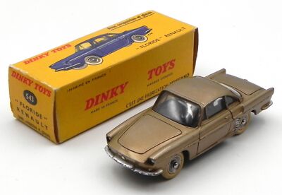 Dinky Toys 543 Renault Floride - Bronze - Échelle 1/43 - Boîte D'origine