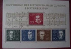 Federal Republic of Germany, year 1959, Block 2, mint condition **, with fingerprints