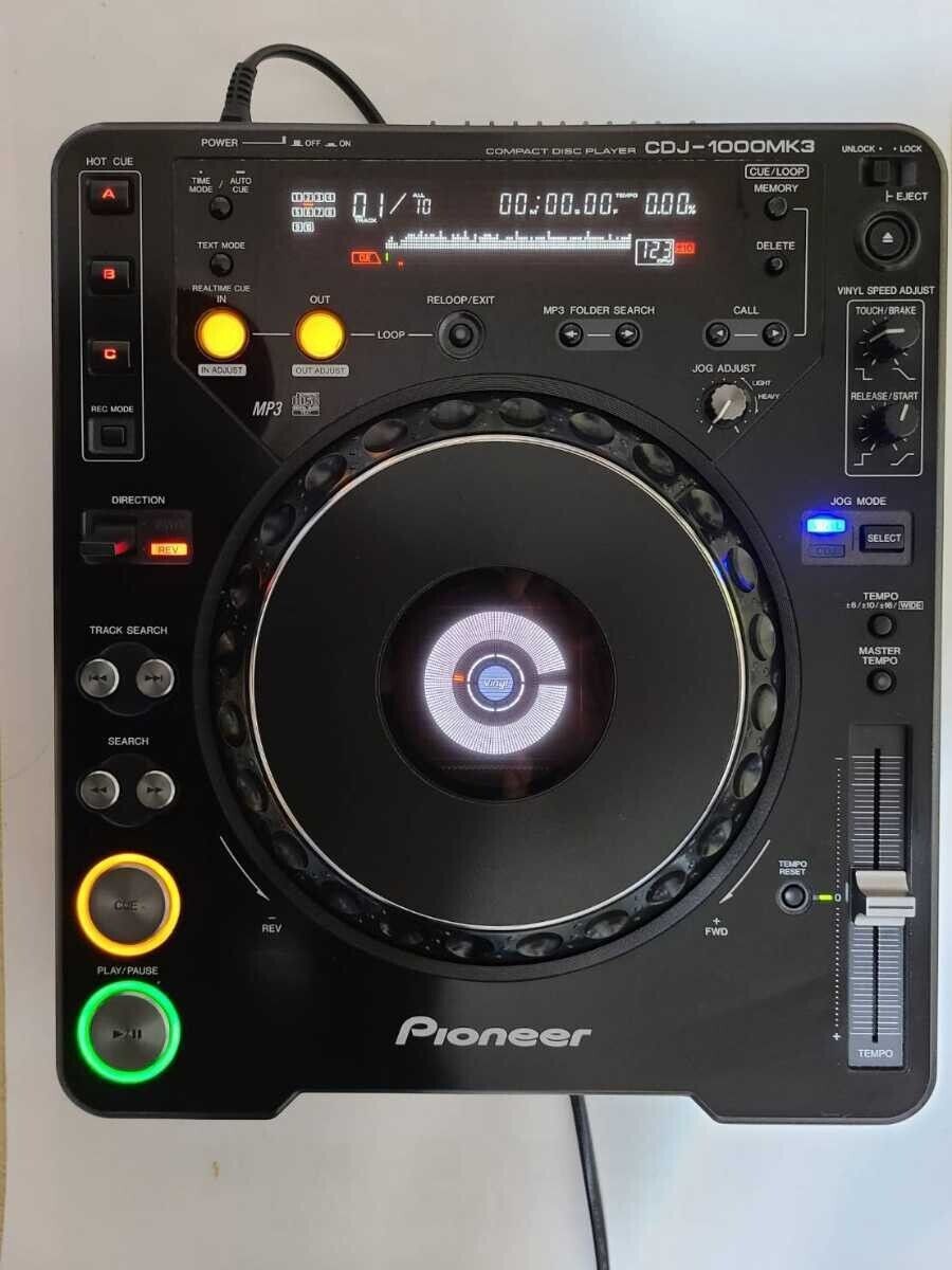 Pioneer DJ CDJ-1000MK3 Digital CD Deck CDJ 1000 MK3 Turntable Player