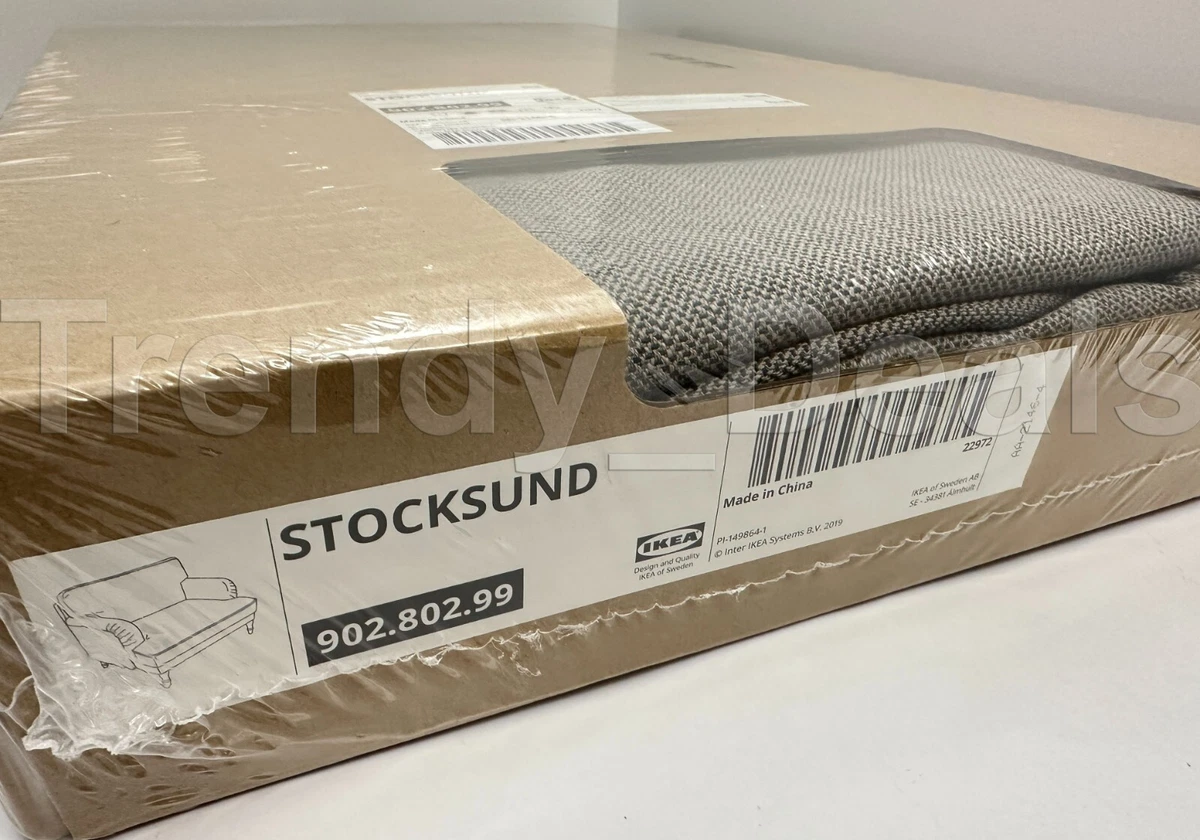 Ikea stocksund online chair cover