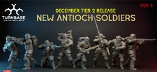 Turnbase Miniatures New Antioch Soldiers Multi Part Kit Trench Crusade Fantasy
