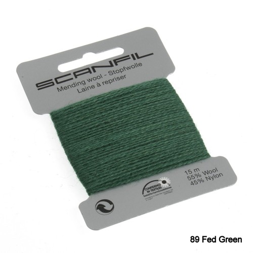 Darning Thread Scanfil Wool Nylon Mending Repair For Jumper Socks & More - Picture 46 of 53