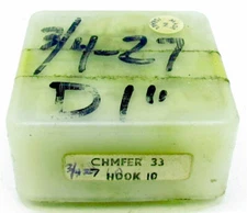 Vargus 3/4"-27  1" D Chaser Set 