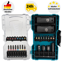 Makita E-07060 SteckschlüSsel-Bit-Set 30-Teilig Bit-Set SteckschlüSsel-Set Box