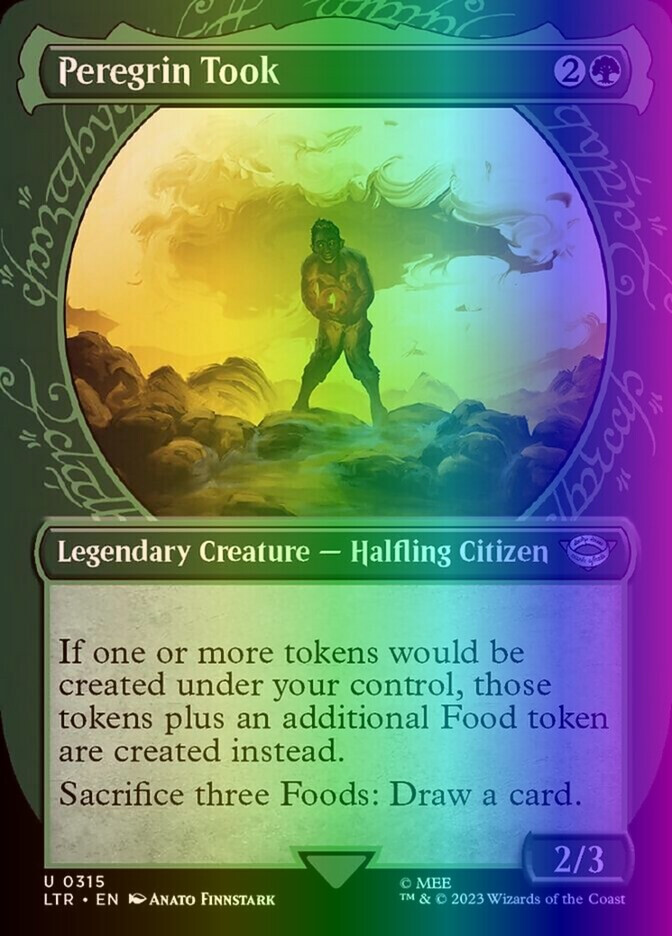 MTG Peregrin Took (315/883) The Lord of the Rings Tales of Middle-earth NM FOIL