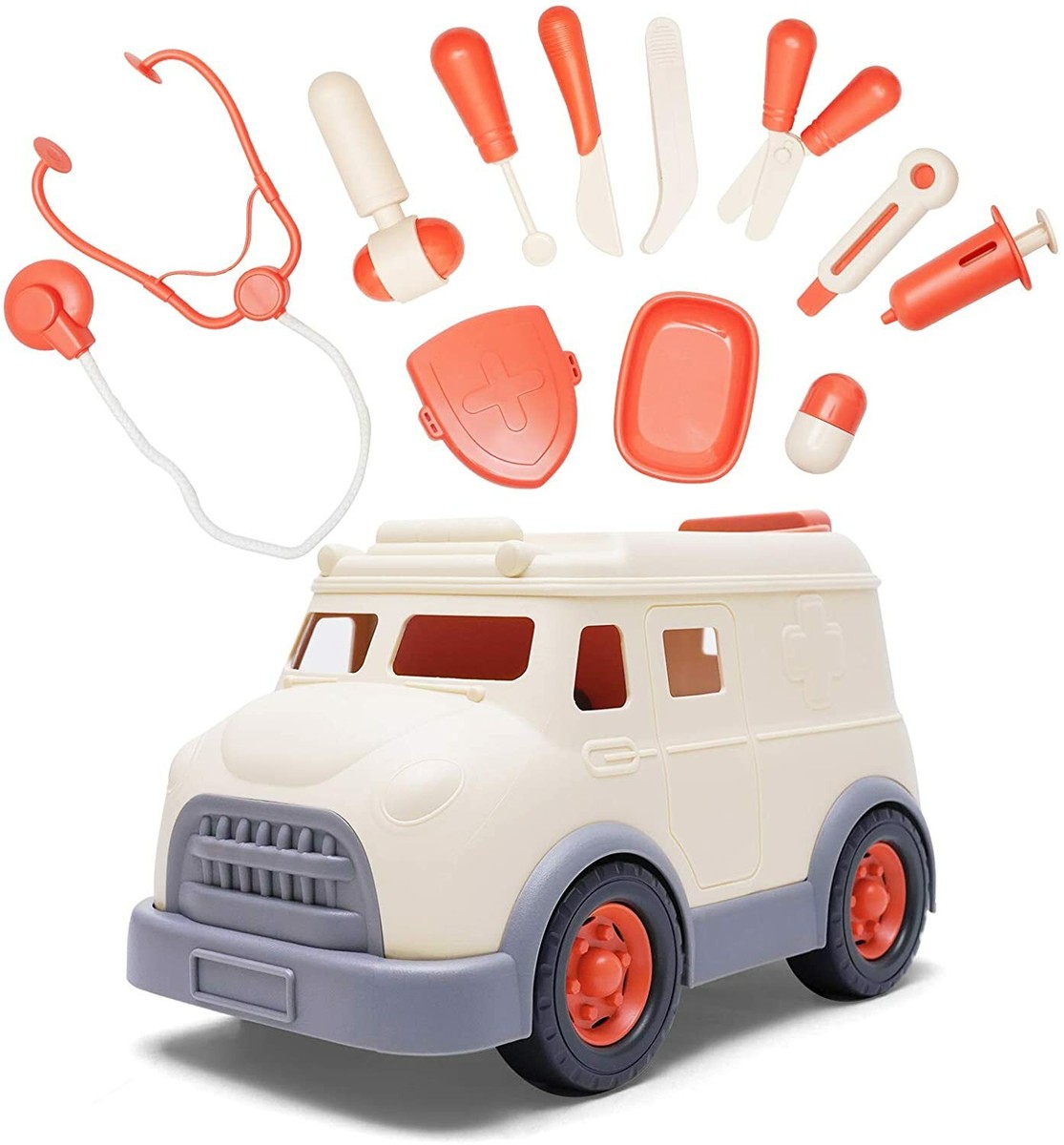 Kids Doctor Truck Set Kit Toys Play Car School Child Toddler Boys Girls  Hospital - Main Image