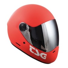 TSG - Pass Pro Full-face Helmet, Downhill Skateboarding, Matt Red, Small