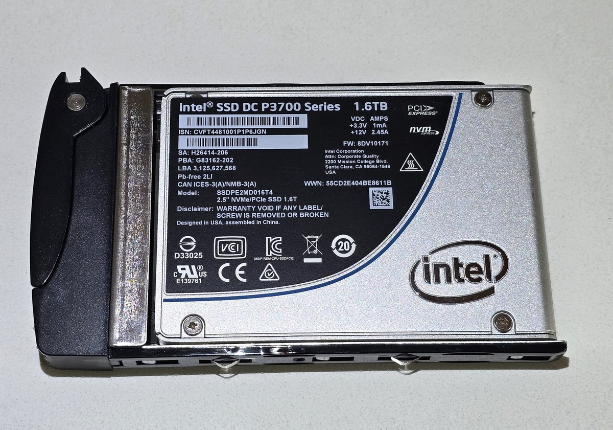 Dc P3700 Series Pcie Ssd Intel SSDPE2MD400G401 400GB MLC DC P3700