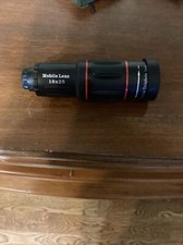 Universal 8X Zoom Lens Optical Clip Telephoto Telescope Cell Phone Camera Lens.