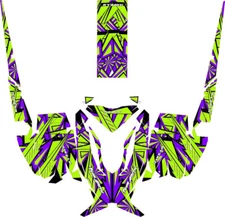 2015+ Arctic Cat M8000 Series Wrap Graphics Kits SNOWMOBILE GRAPHIC WRAP DECALS