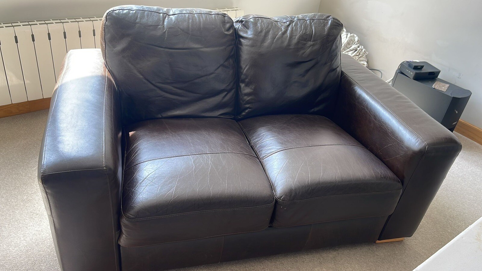 2 Next Armitage Leather Sofas eBay